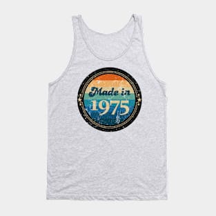 Retro Vintage Made In 1975 Tank Top